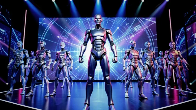 Celebration of the World Humanoid Robot Games Opening Ceremony in China - Digital Media Engineering