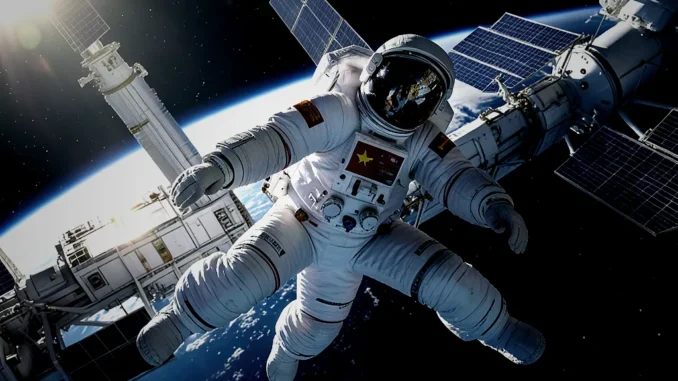Chinese Space Station: New Taikonaut Crew Achieves Historic Spacewalk - Digital Media Engineering